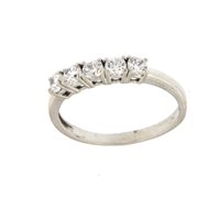 Anello Soranzo Gioielli Donna Pietre Sintetiche in Oro bianco Zircone DZ10352137 - DZ10352137